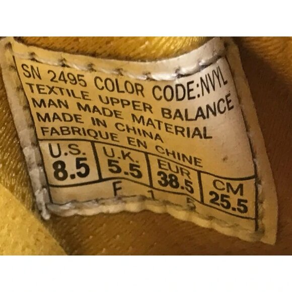 Skechers Womens SN 2495 Blue Yellow Slip On Low Top Sneaker Shoes Size US 8.5‎ - Picture 9 of 9